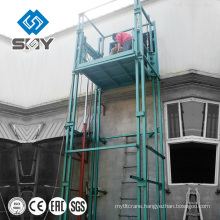 Henan Yuntian hydraulic guide rail car/material lifting platform